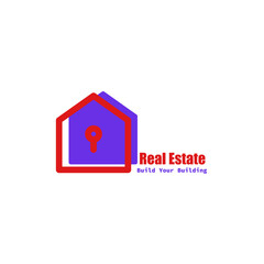 Real estate home builders company logo design in adobe illustrator