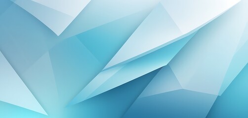 Obraz premium Abstract Geometric Background Gradient Soft Light Blue Bokeh Graphic Business Hightech Modern Digital Design Elegant Smooth.