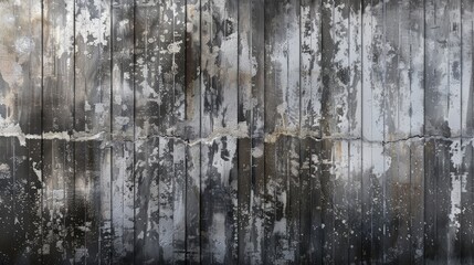 Naklejka premium Aged metal wall backdrop with a grey grunge texture