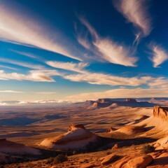 sunset in the mountains
