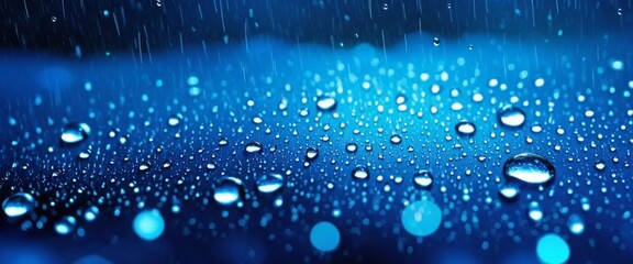 Fototapeta premium Warm orange and yellow abstract background with floating blurred