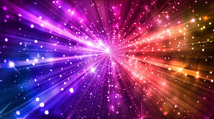 Naklejka premium abstract background with stars