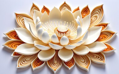 Elegant White Marble Decorative Wall Panel with Intricate Floral
