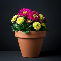 Fototapeta premium Beautiful Flower Pot