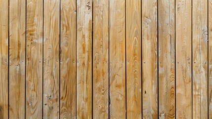 Obraz premium Vertical light brown wood wall with small stripe texture.
