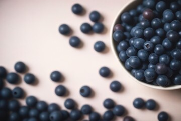 blueberries in a bowl