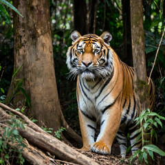 tiger in the wild