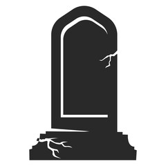 Halloween Grave Stone Silhouette