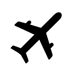 Obraz premium airplane icon vector
