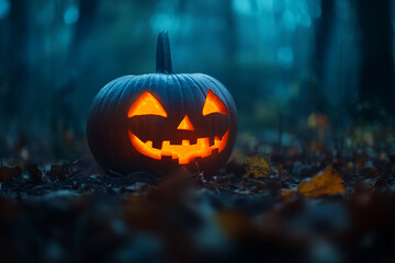3d Halloween background, Halloween theme background, cute Halloween activity theme scene