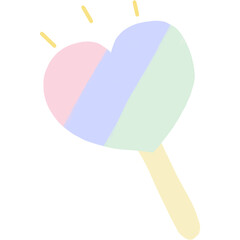 Sweetie and candy pastel cute 