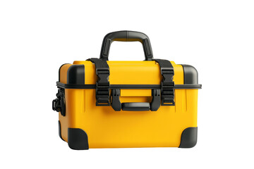Fototapeta premium Yellow Tool Box with Tools