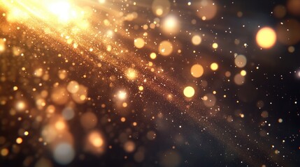 Obraz premium Abstract light burst background with rays of glowing light and particles, creating a dynamic and energetic visual.