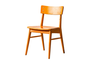 Wooden Chair Isolated