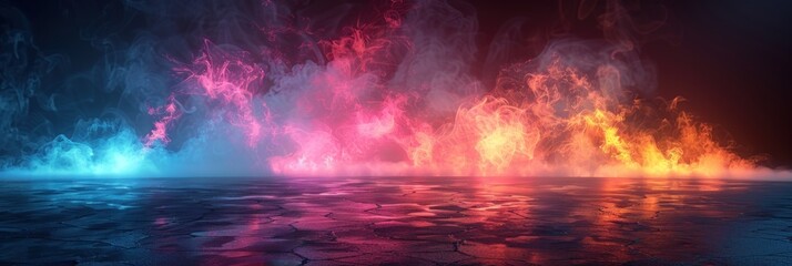 Fototapeta premium Abstract Smoke and Light Effect