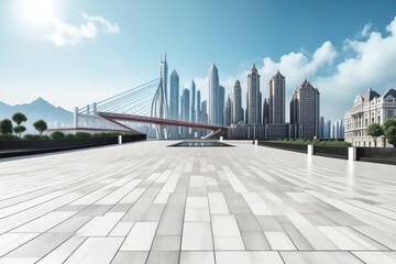 Fototapeta premium city skyline