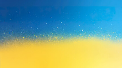 Blue and Yellow Gradient with Scattered White Specks