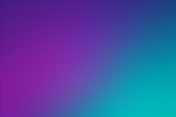 Obraz premium Vivid gradient background with smooth transitions between purple and teal hues, creating a calming abstract design.