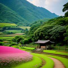 a leisurely country scene D