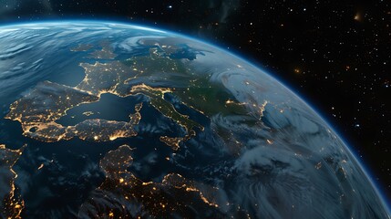 An immersive image capturing Google Earth's community contributions, showcasing user-generated content and collaborative mapping efforts that enhance the richness of the platform in detailed