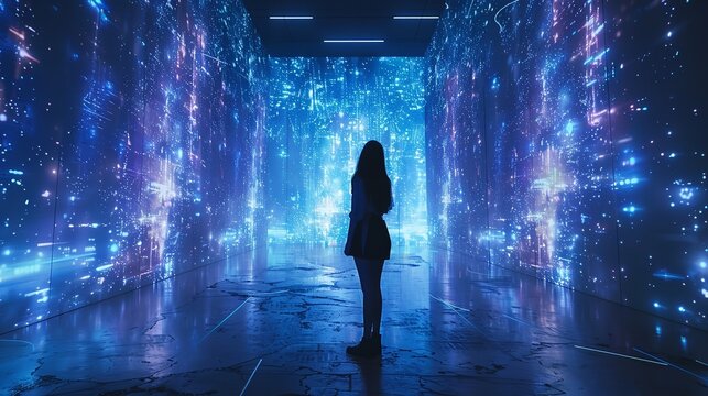 Immersive Interactive Digital Art Installations