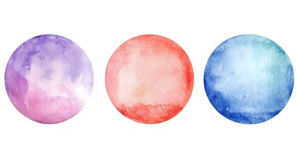 Water color stain. Set of abstract watercolor paint blobs. Abstract pastel colors watercolor background. Watercolor background. Abstract watercolor cloud texture.