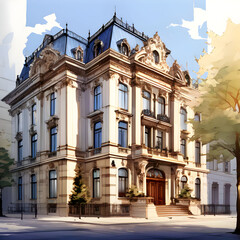 Fototapeta premium old town hall
