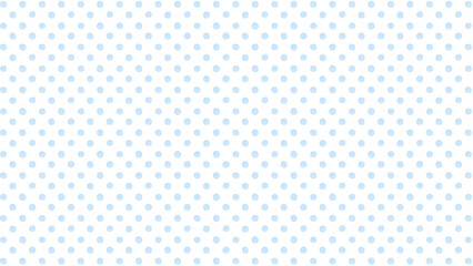 水色の水玉模様の背景素材