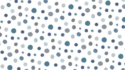 シックな青系のドットの背景