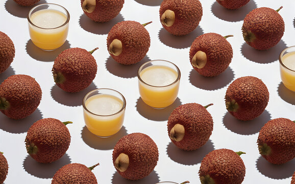 Creamy lychee elixir calls
