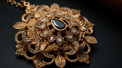 Obraz premium Antique Cameo Fashion on transparent background 