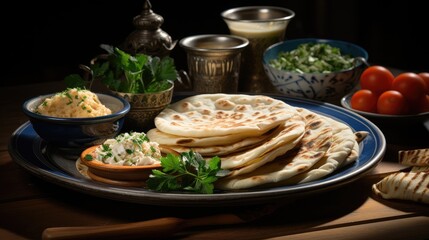 c Cuisine Middle Eastern traditional lunch 
