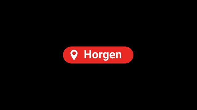 Horgen Location title Animation