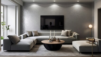 Fototapeta premium modern living room
