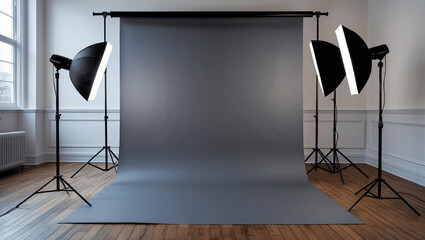 Stunning Gray Paper Background for Prom Photography