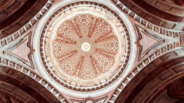 The Basilica of Our Lady and Saint Anthony of Mafra, Palace of Mafra, Lisbon, Portugal