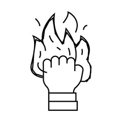 motivation employee line icon vector. motivation employee sign. isolated contour symbol black illustration