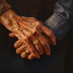 Fototapeta premium ai generative long lasting marriage