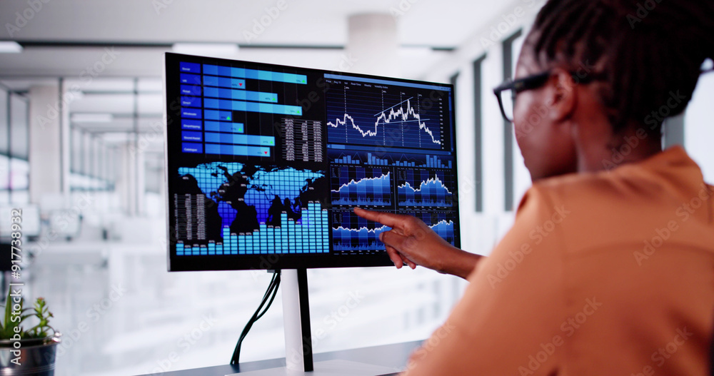 Poster KPI Business Analytics Data Dashboard