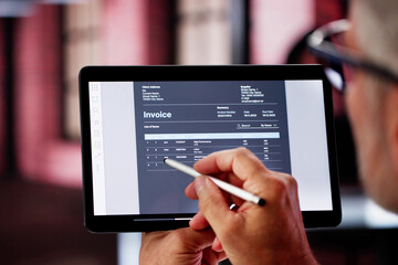 Online Digital E Invoice Statement