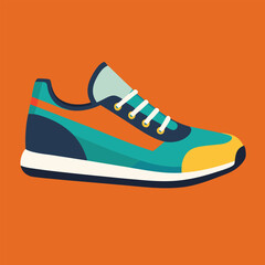 Modern Colorful Running Shoe