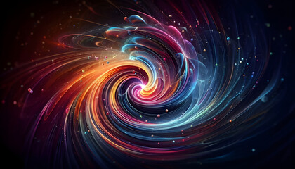 Fototapeta premium Gravity wave abstract background