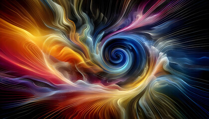 Gravity wave abstract background