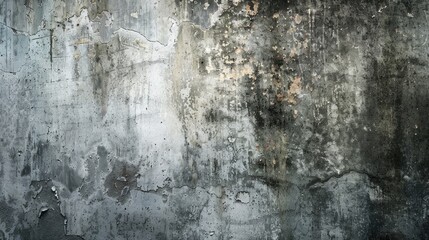 Grunge background with exposed concrete wall detail
