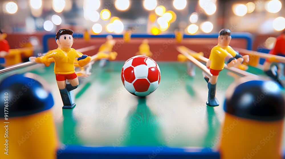 Poster table soccer