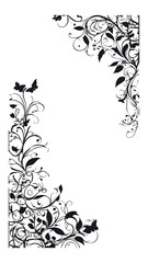 Vine Border Frame Transparent Background