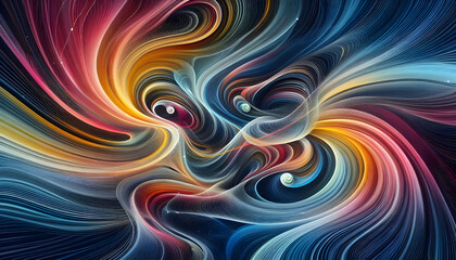 Gravity wave abstract background