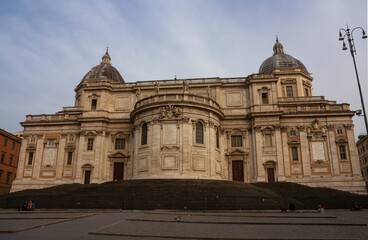 Obraz premium A grand renaissance church in Rome