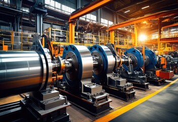 dynamic display robust machinery operating maximum efficiency precision high performance environment, automation, equipment, operation, technology