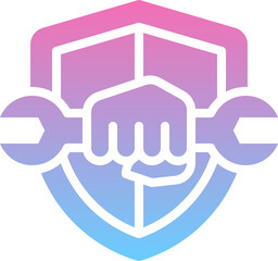 Obraz premium Labour day icon